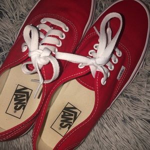 Red vans